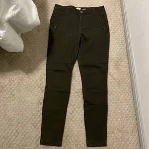 olive green skinny jeans